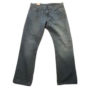 Gap Factory Premium Straight Fit Gray Jeans with Washwell Sz 38X32